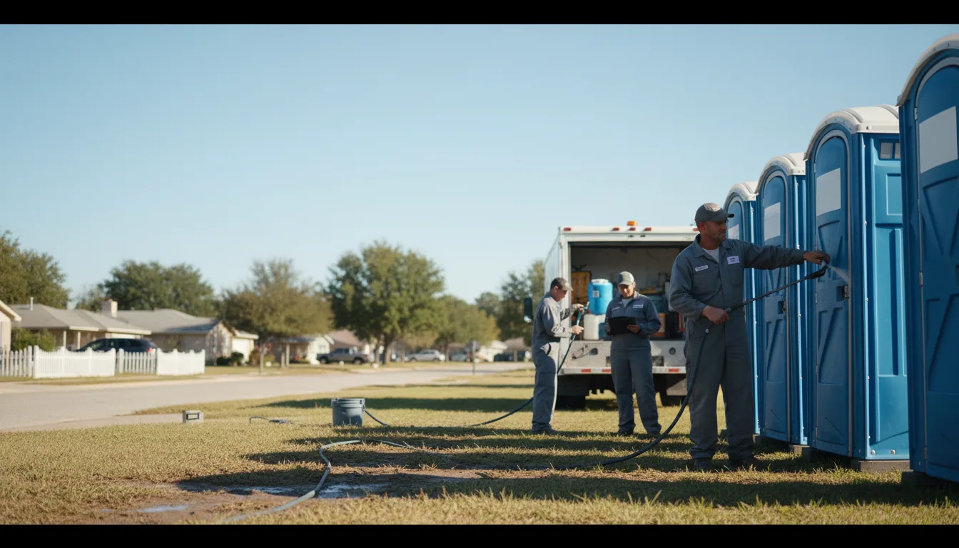 Long-Term Portable Toilet Rental in Wiggins, CO near me